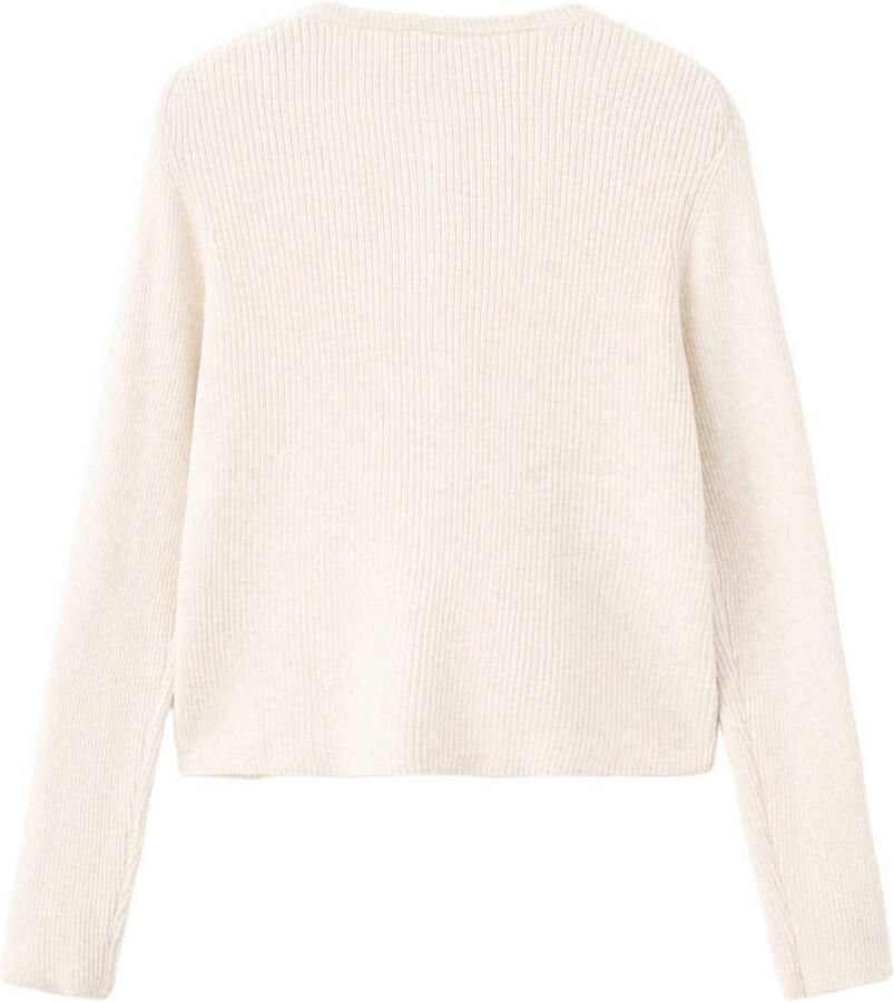 Mango Kids gebreide vest beige - Foto 2