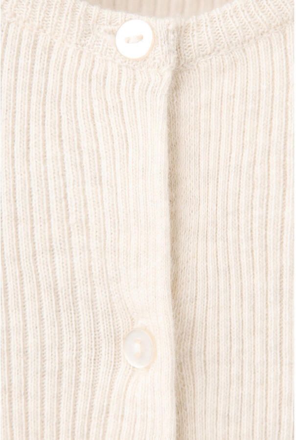Mango Kids gebreide vest beige - Foto 3