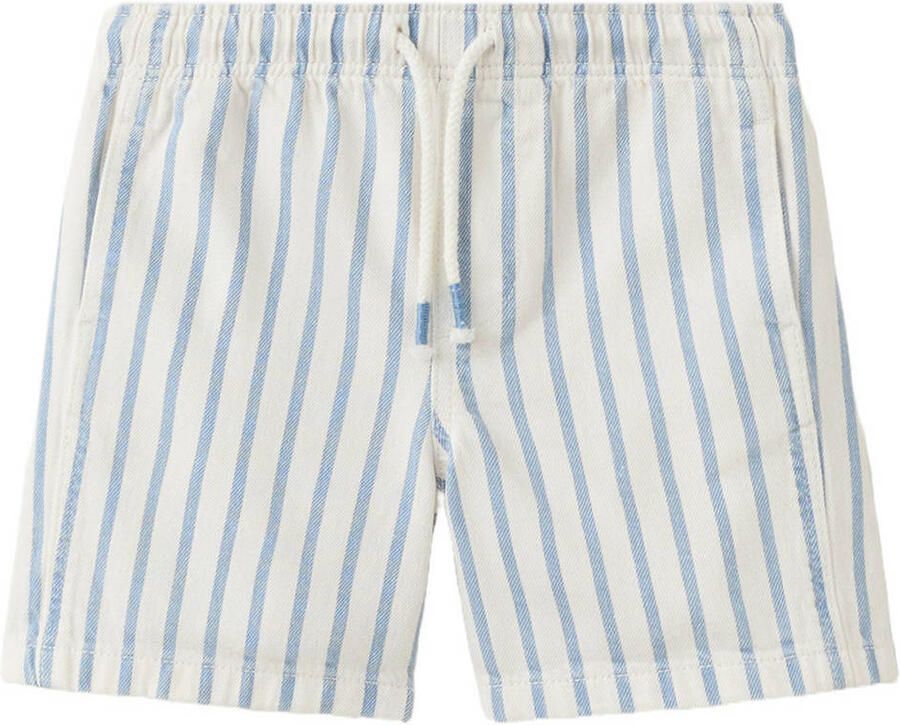 Mango Kids gestreepte lichtblauw