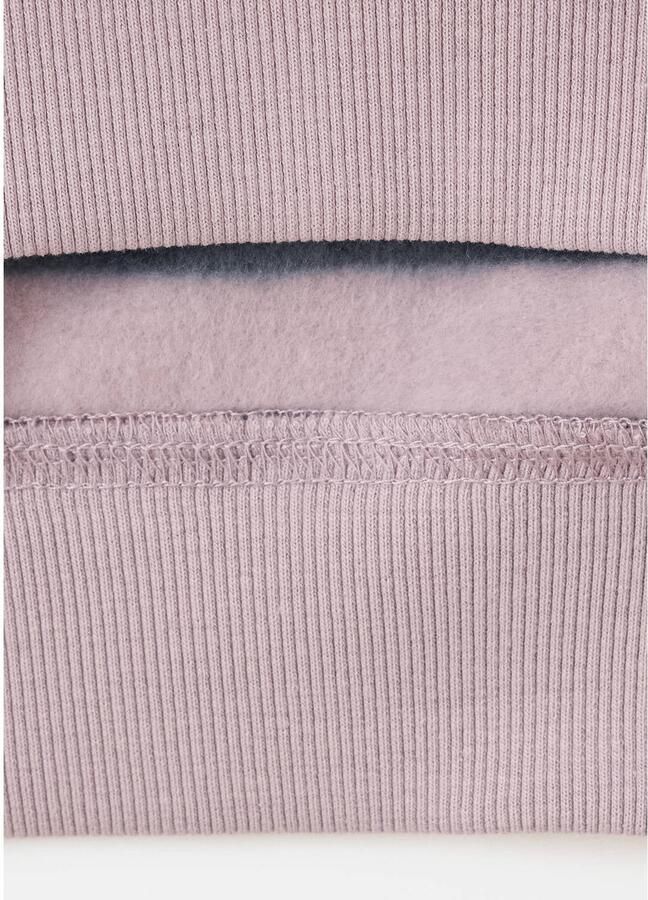 Mango Kids gestreepte sweater met tekst lila - Foto 2