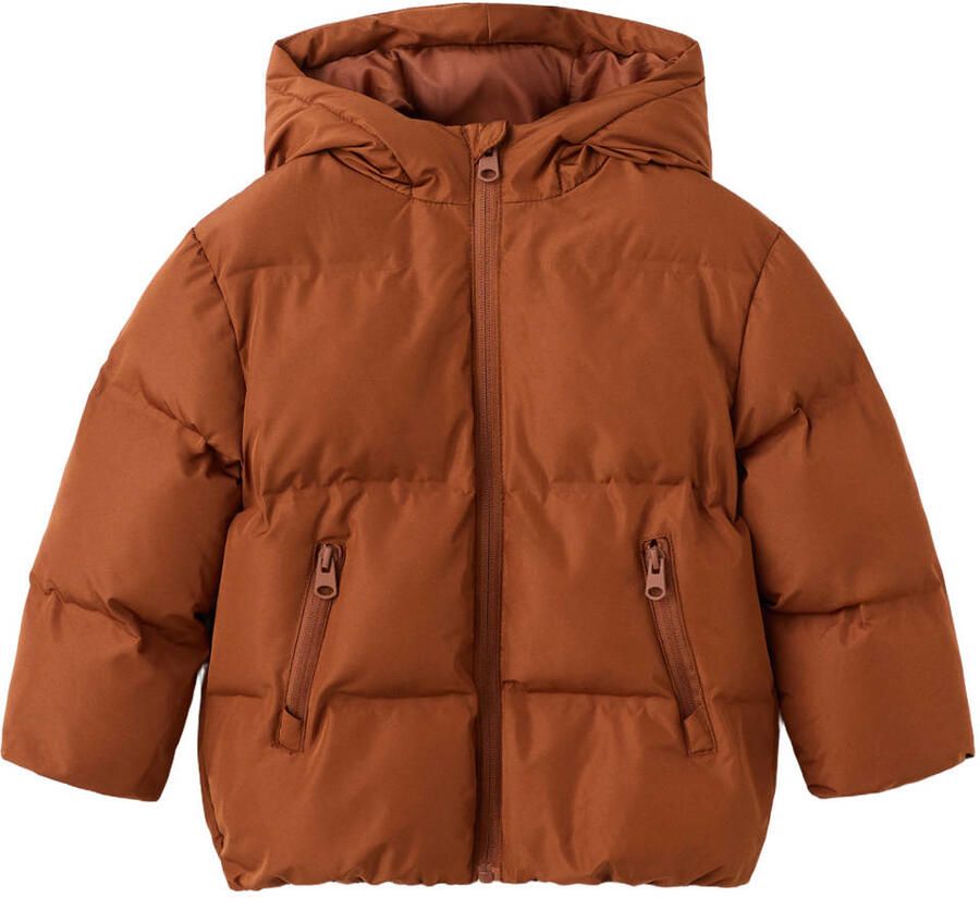 Mango Kids gewatteerde winterjas koper