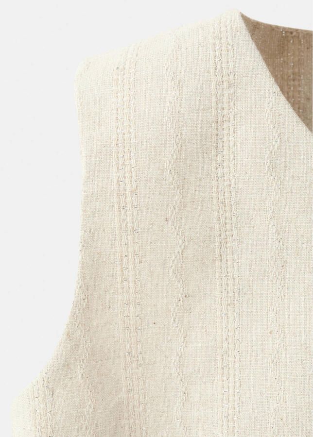 Mango Kids gilet beige - Foto 3