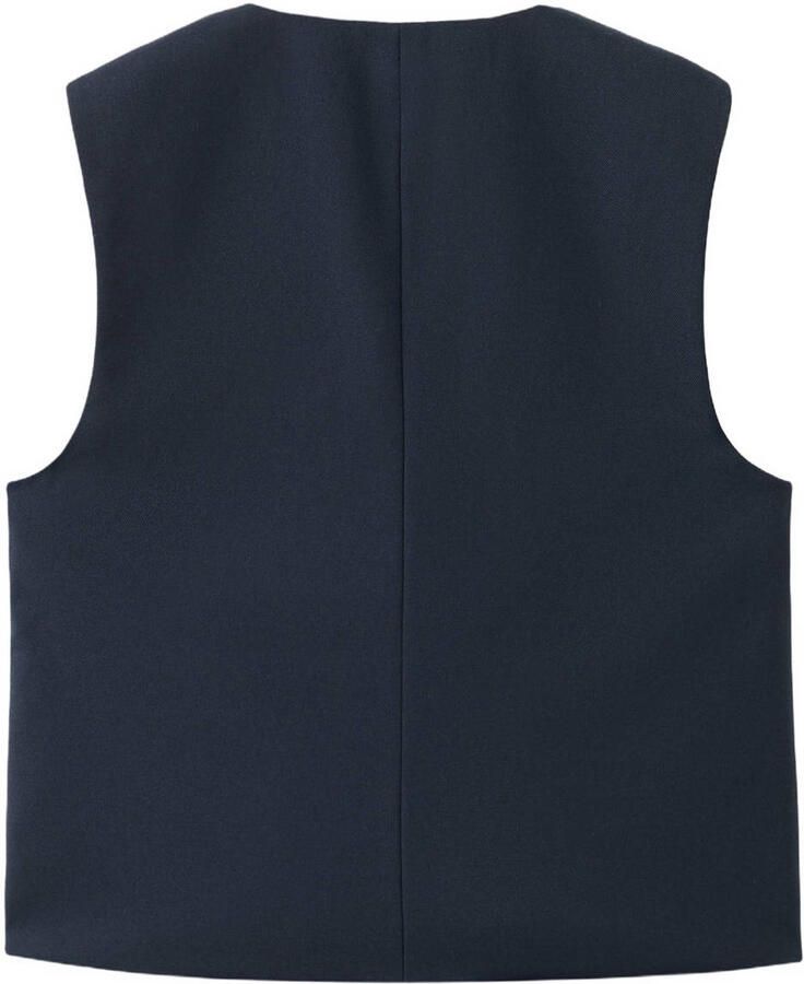 Mango Kids gilet marineblauw