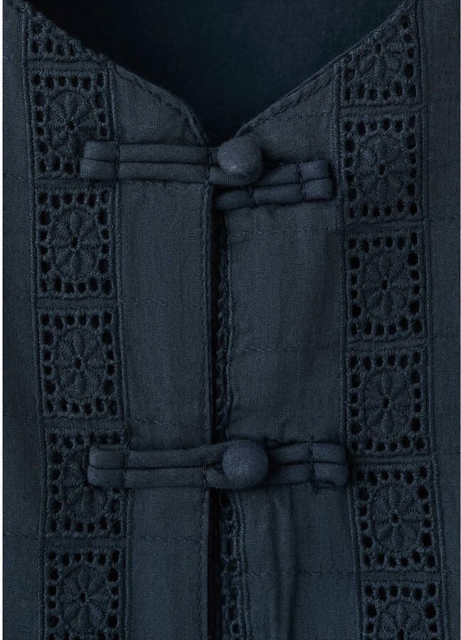 Mango Kids gilet marineblauw - Foto 2