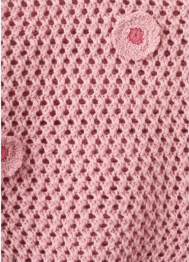 Mango Kids grof gebreide trui roze - Foto 2