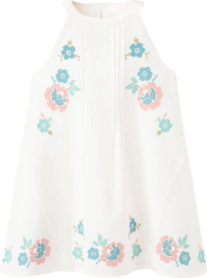 Mango Kids halterjurk wit