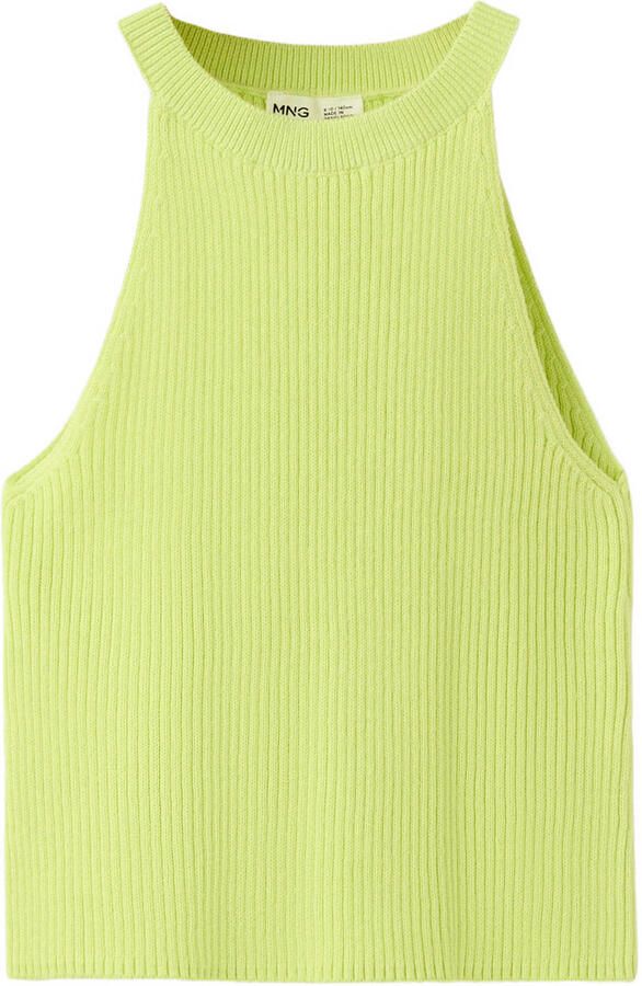 Mango Kids haltertop limegroen