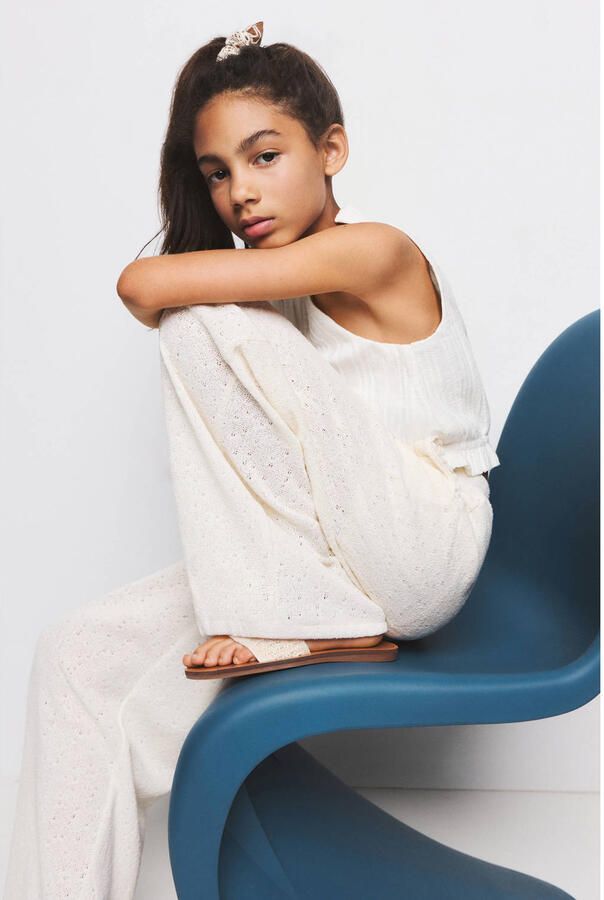 Mango Kids haltertop wit - Foto 2