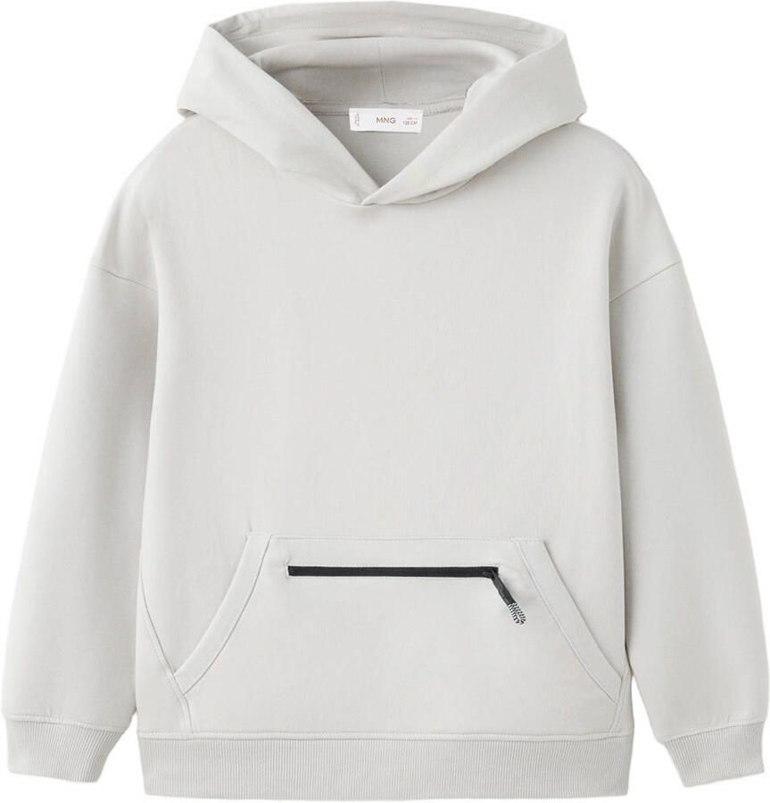 Mango Kids hoodie ecru