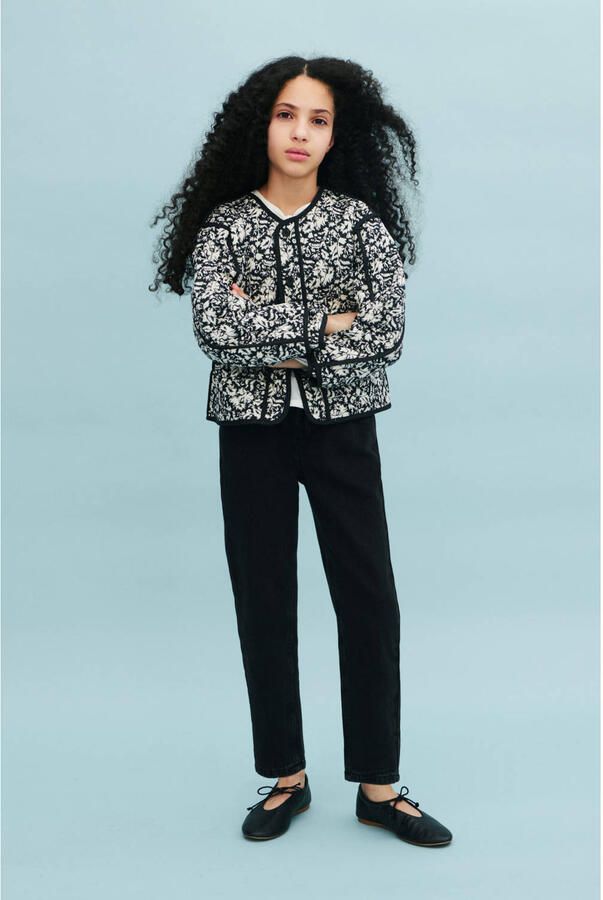 Mango Kids jasje voor binnen zwart