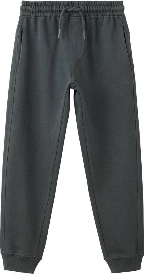 Mango Kids joggingbroek antraciet