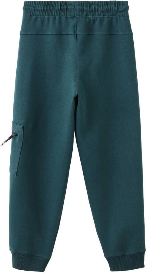 Mango Kids joggingbroek donkergrenen - Foto 3