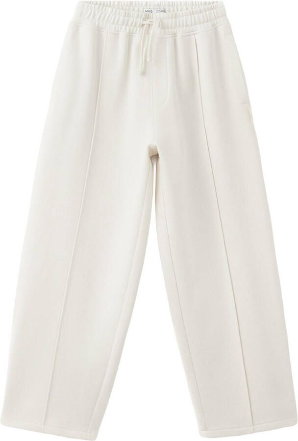 Mango Kids joggingbroek ecru