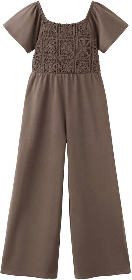 Mango Kids jumpsuit bruin