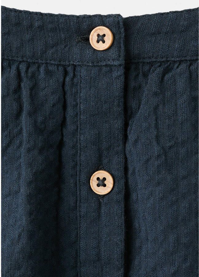 Mango Kids jumpsuit donkerblauw - Foto 3