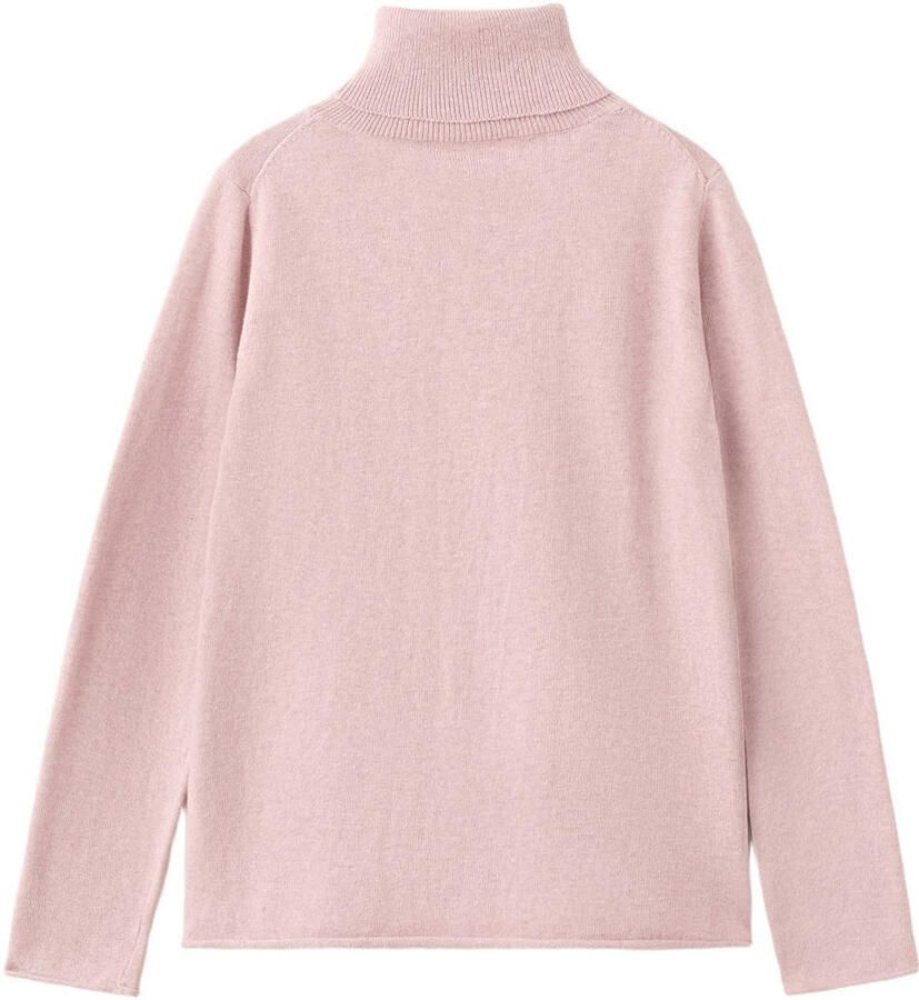 Mango Kids katoenen coltrui roze - Foto 2