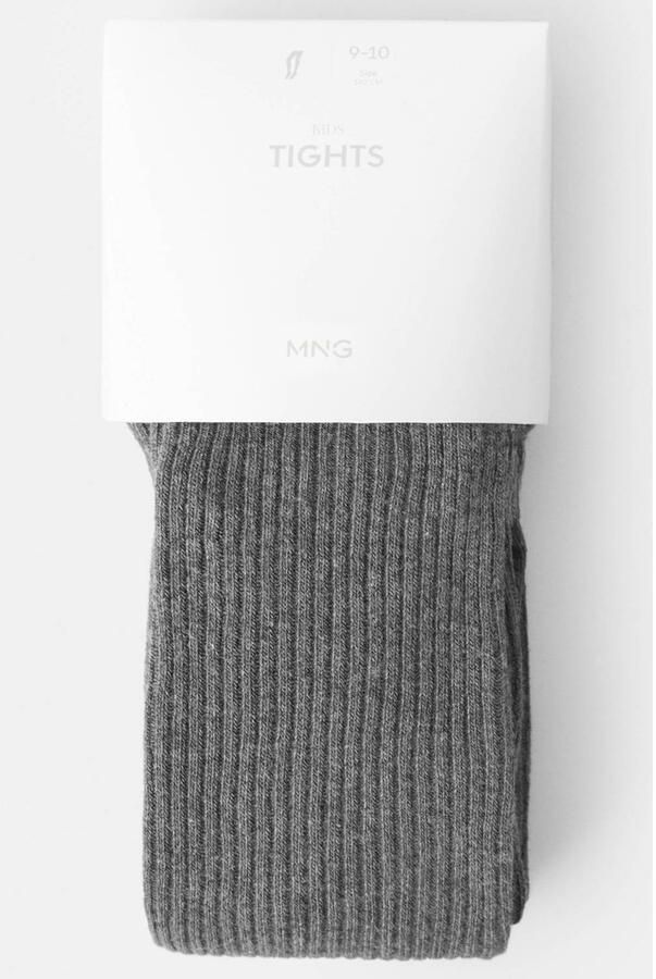 Mango Kids katoenen maillots donkergrijs - Foto 3