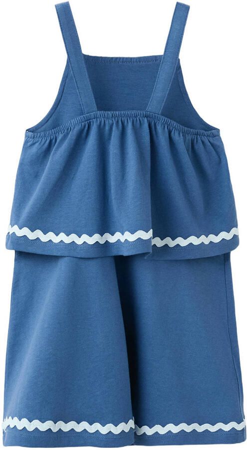 Mango Kids korte jurk blauw - Foto 2
