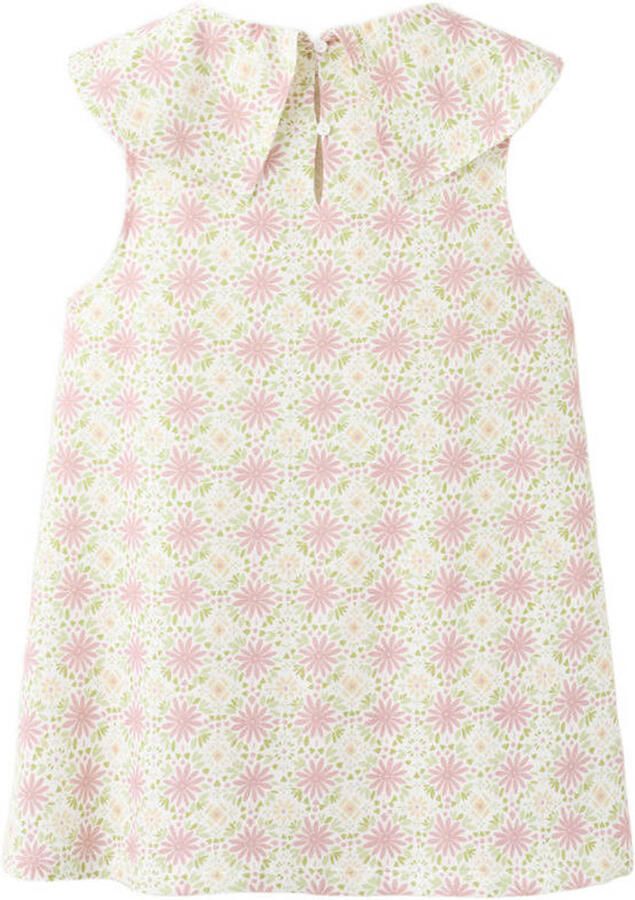 Mango Kids korte jurk ecru - Foto 3