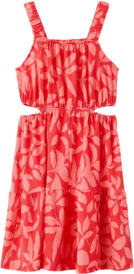Mango Kids korte jurk rood - Foto 2