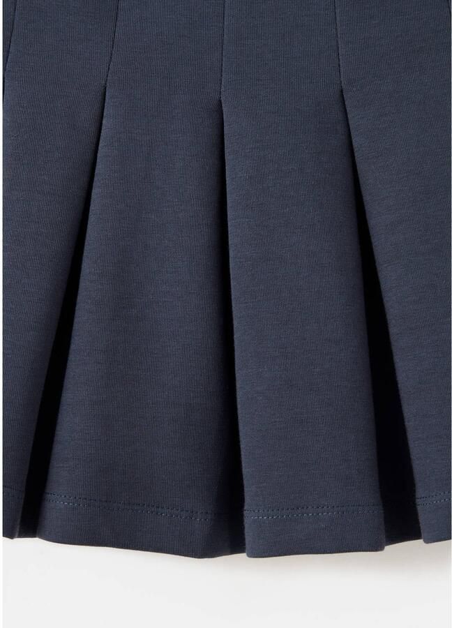 Mango Kids korte plooirok donkerblauw - Foto 2