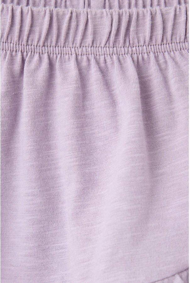 Mango Kids korte rok met ruches lila - Foto 3
