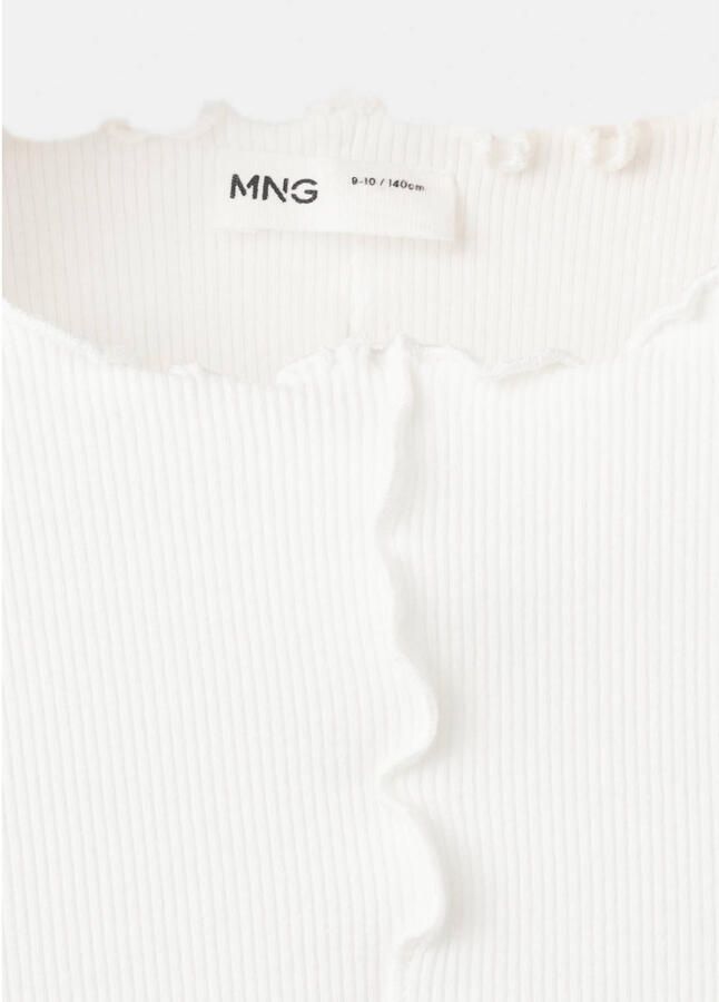 Mango Kids longsleeve wit - Foto 3
