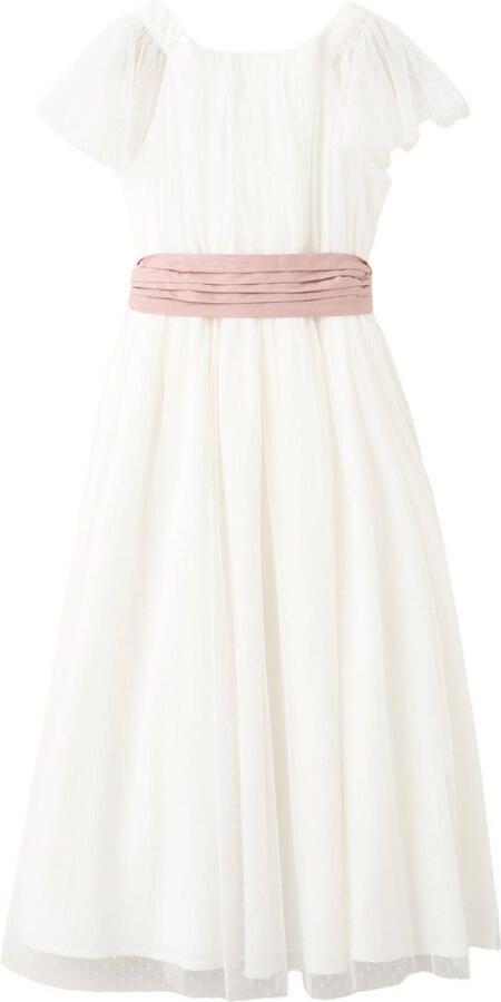 Mango Kids maxi jurk wit
