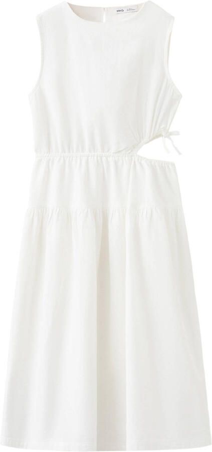 Mango Kids maxi jurk wit