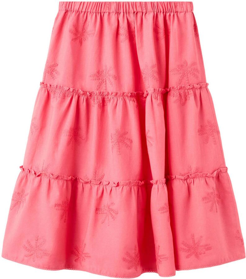 Mango Kids maxi rok roze