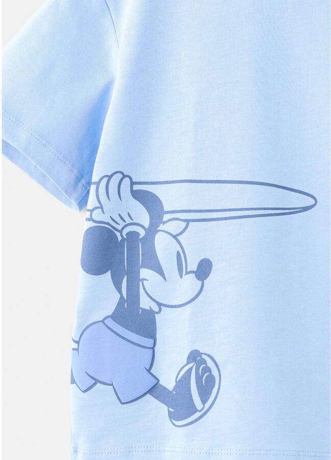 Mango Kids Mickey Mouse shortama blauw - Foto 2