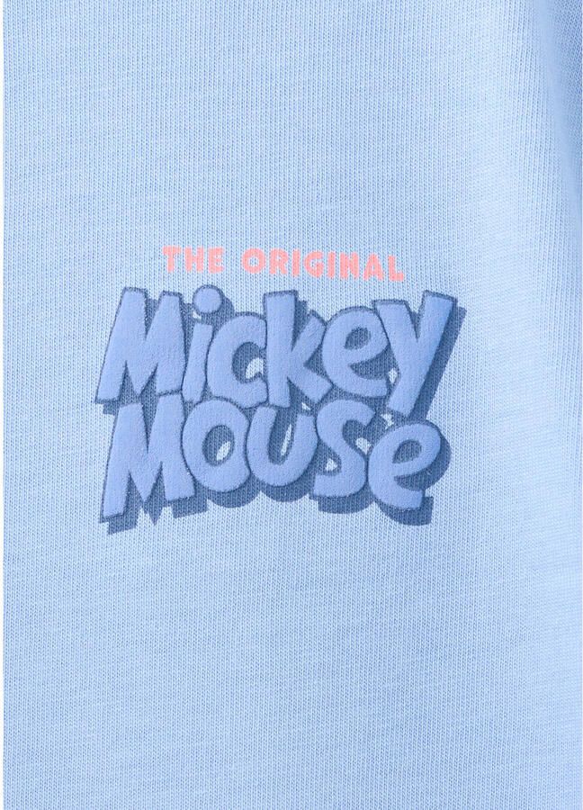 Mango Kids Mickey Mouse shortama blauw - Foto 3