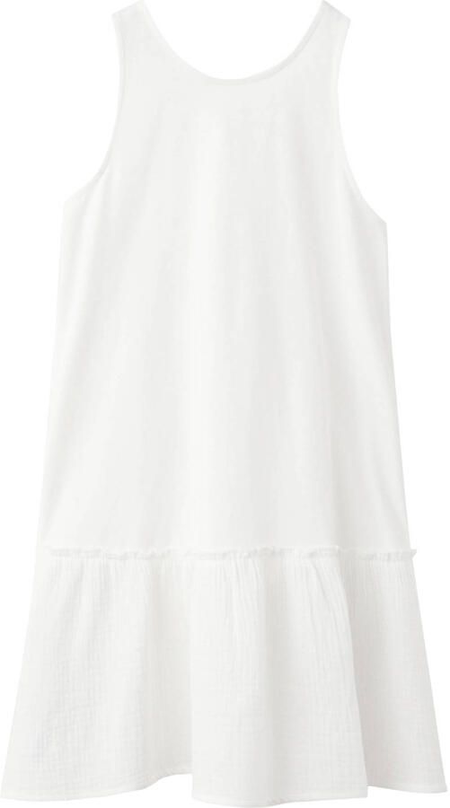 Mango Kids midi jurk wit