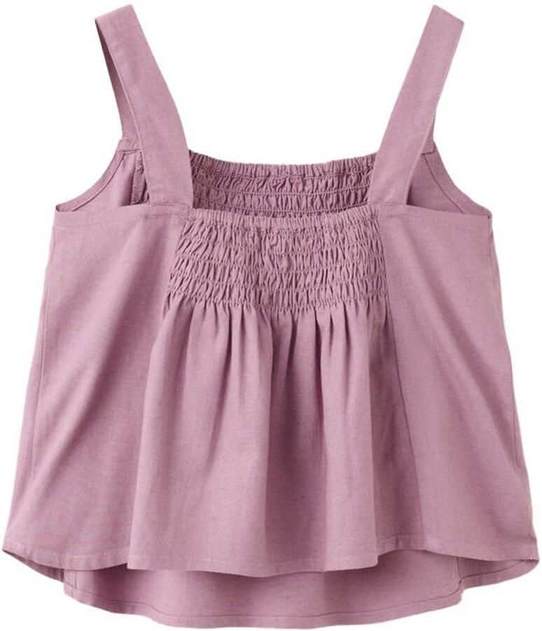 Mango Kids mouwloze top oudroze