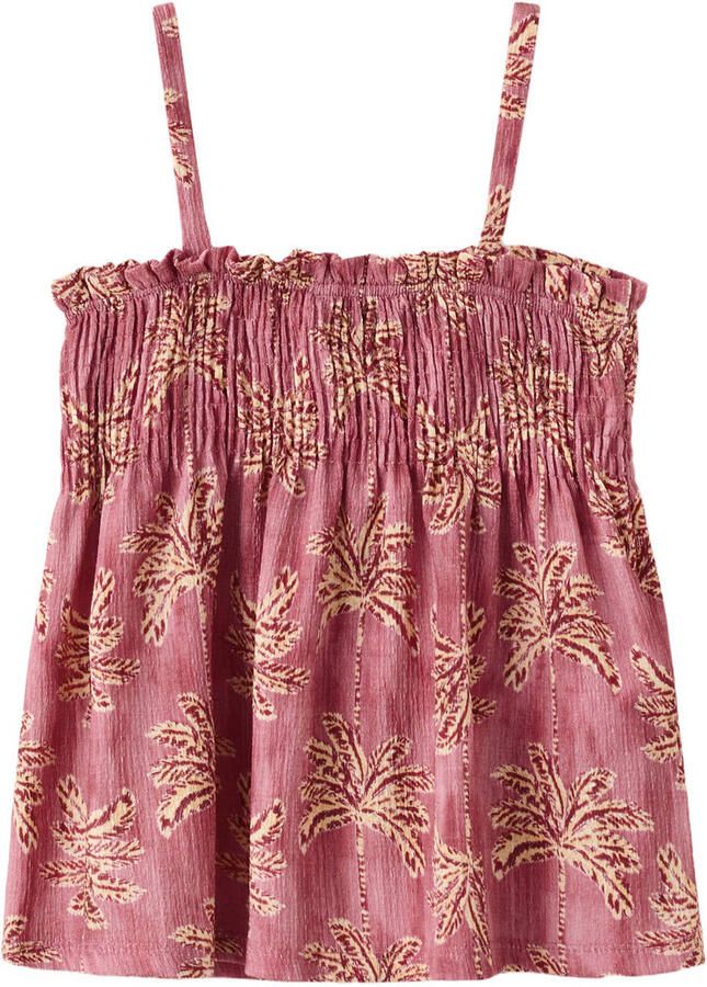 Mango Kids mouwloze top roze