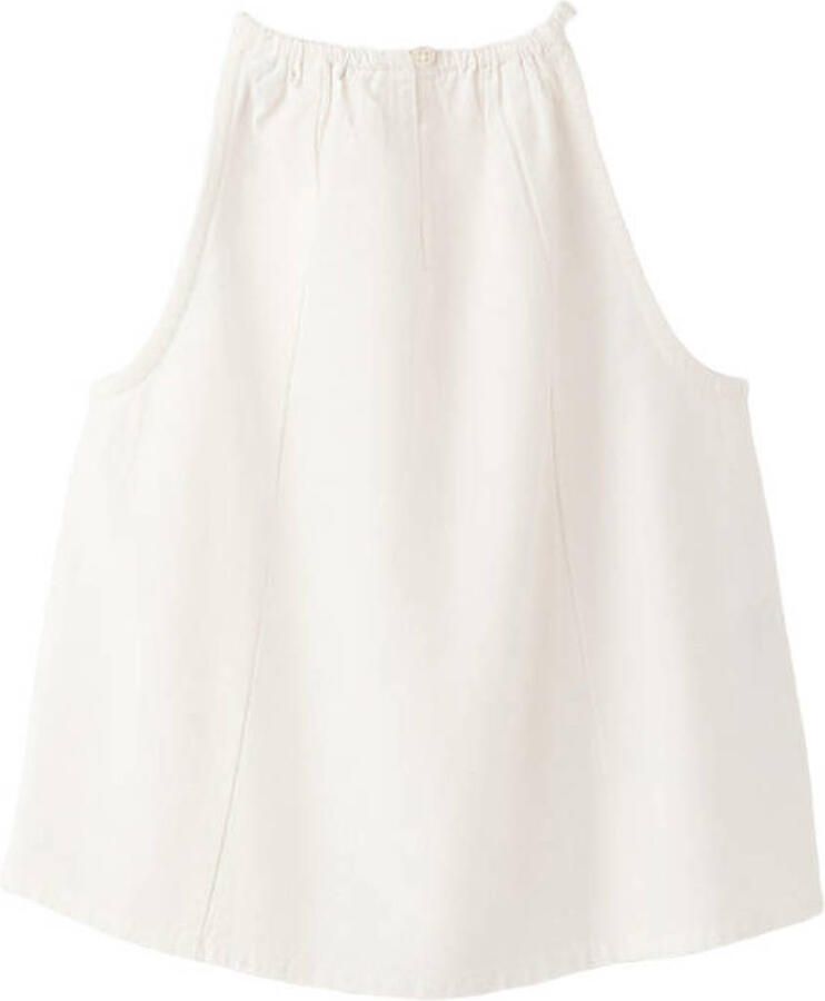 Mango Kids mouwloze top wit