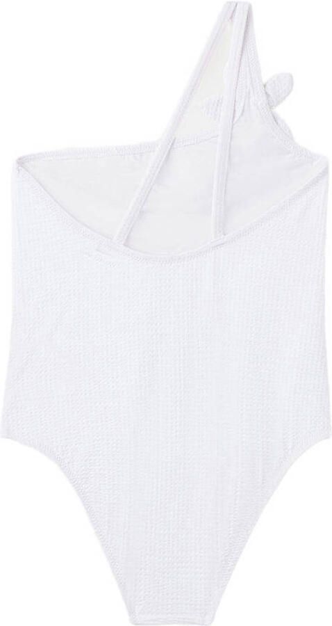 Mango Kids one shoulder badpak wit - Foto 3