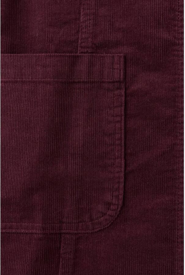 Mango Kids overgooier met corduroy details donkerrood - Foto 2