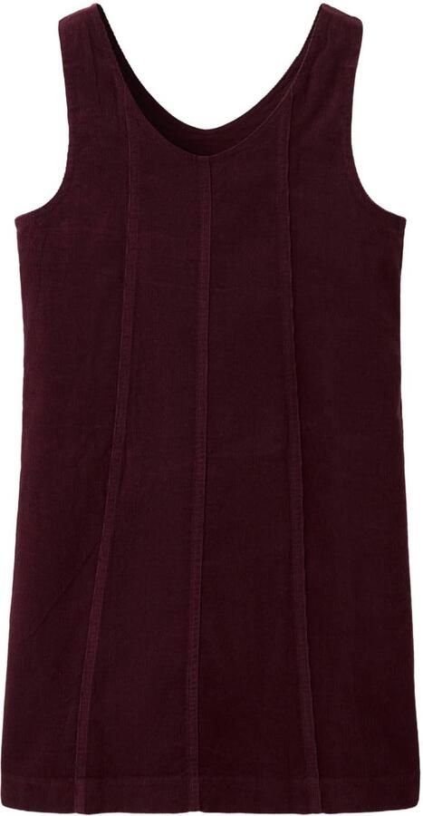 Mango Kids overgooier met corduroy details donkerrood - Foto 3
