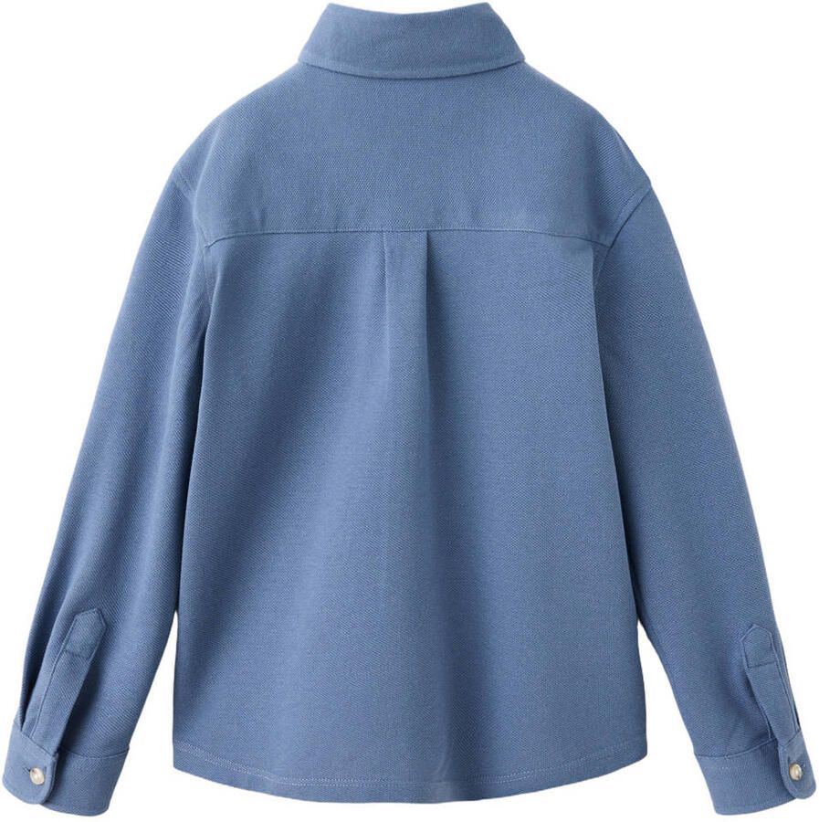 Mango Kids overhemd blauw - Foto 2
