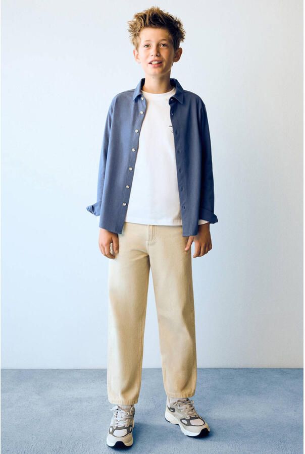 Mango Kids overhemd blauw