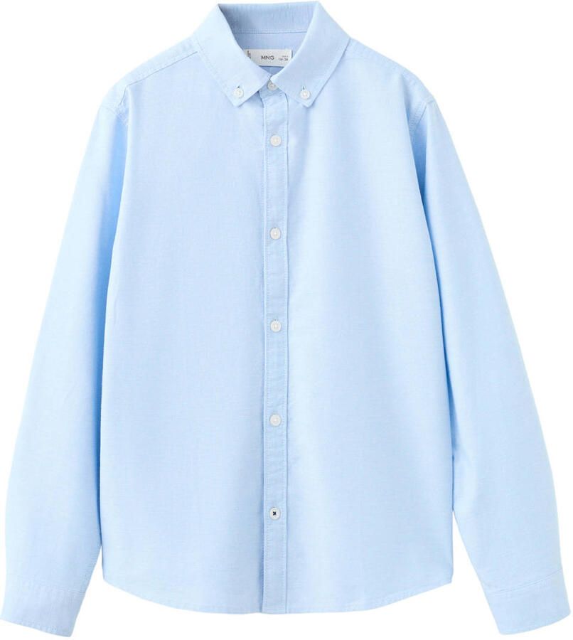 Mango Kids overhemd lichtblauw