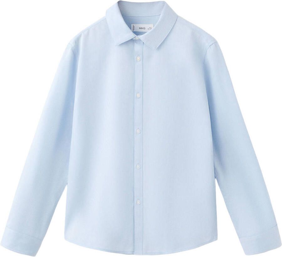 Mango Kids overhemd lichtblauw