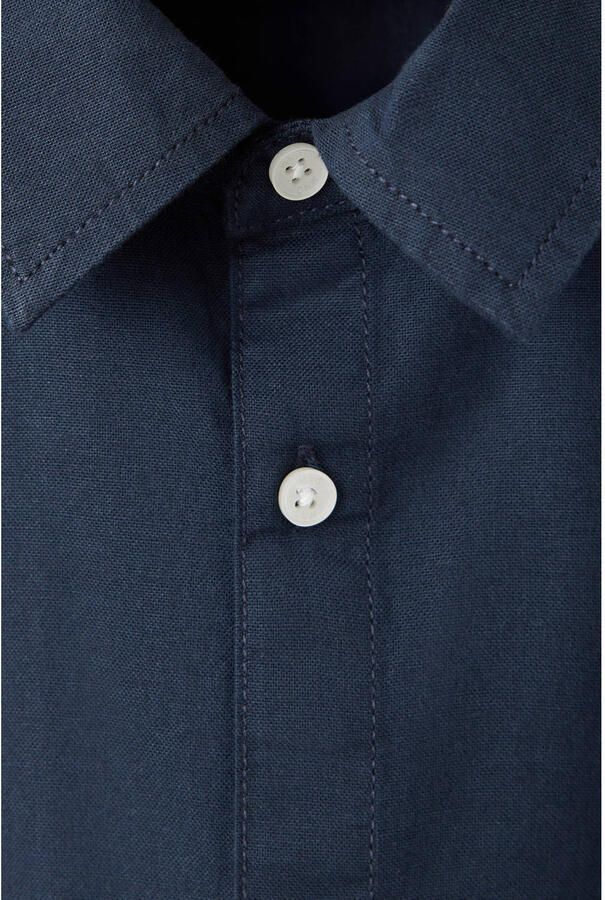 Mango Kids overhemd marineblauw - Foto 3