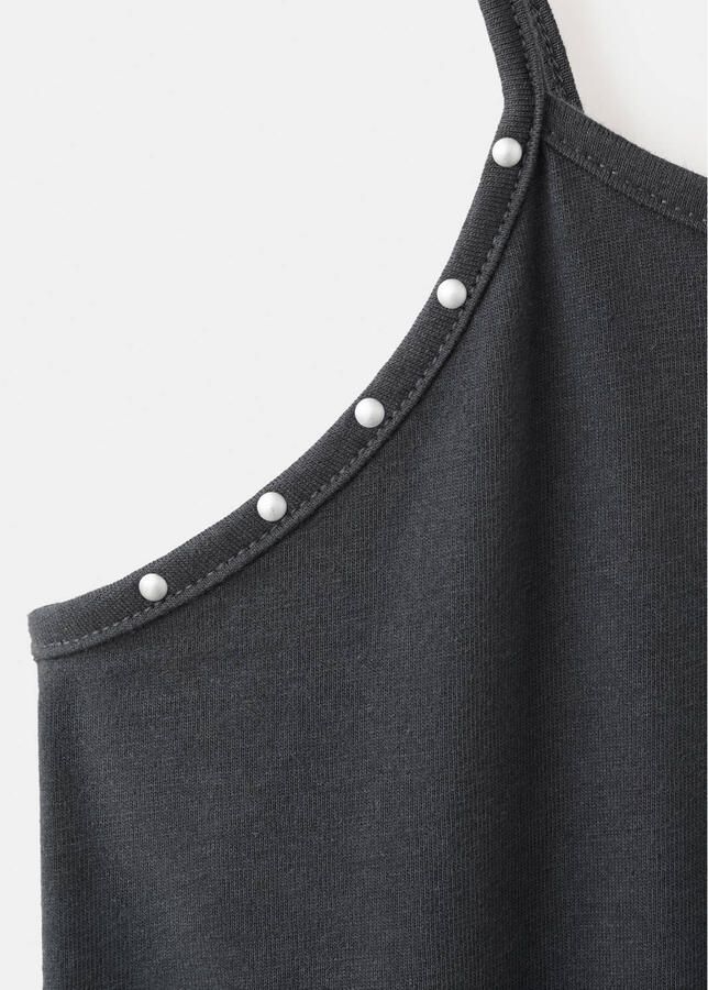 Mango Kids playsuit antraciet - Foto 2
