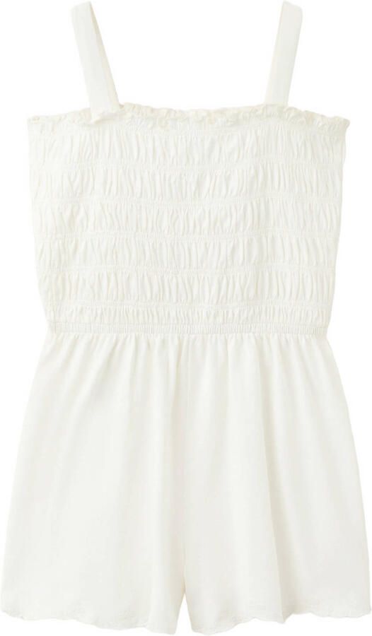 Mango Kids playsuit ecru