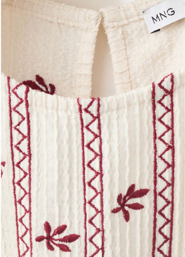 Mango Kids playsuit met print beige - Foto 2