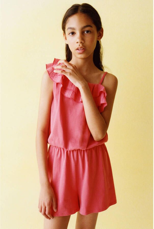Mango Kids playsuit roze