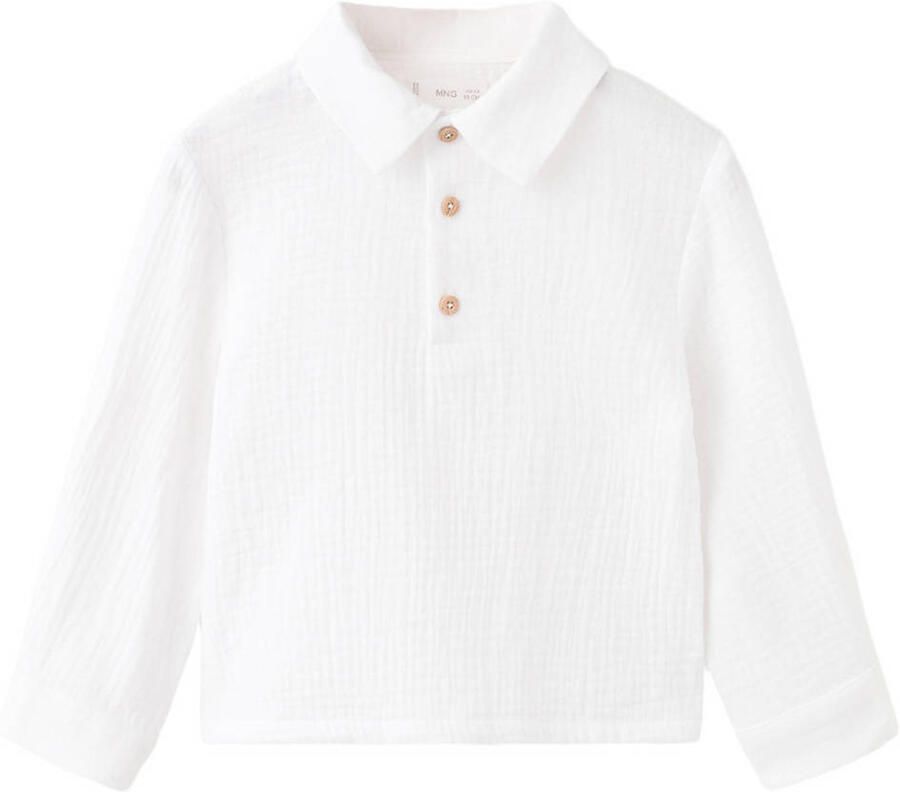 Mango Kids polo wit