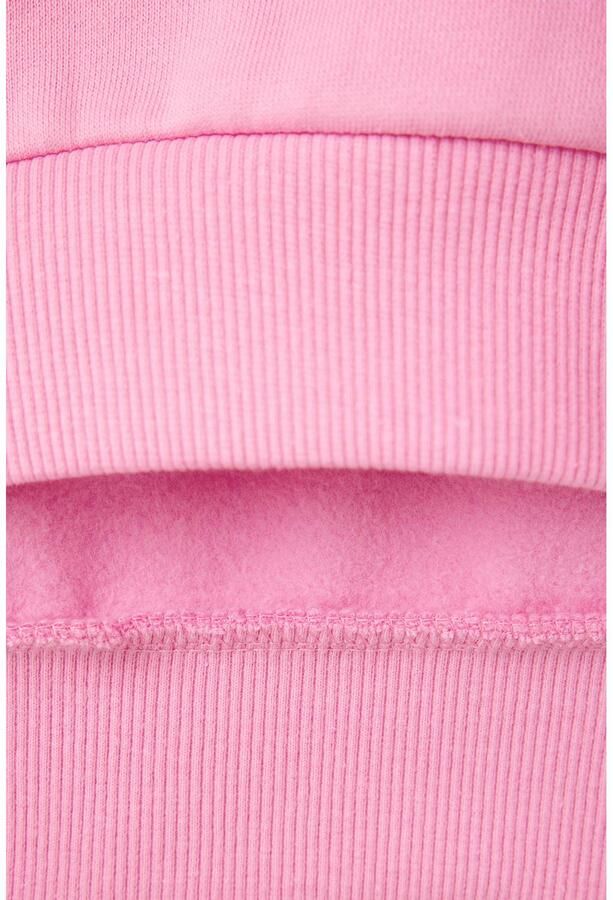 Mango Kids rechtvallende sweater met backprint roze Backprint - Foto 2